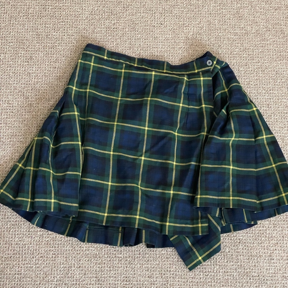 Plaid skirt